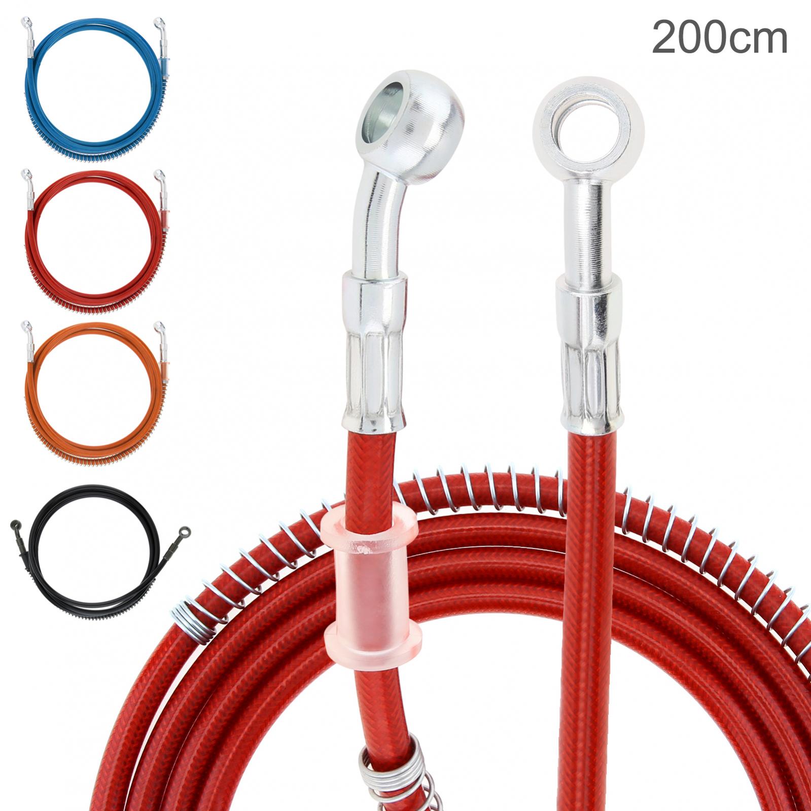 Motorcycle Brake Cable - 200 cm Motosiklet Dirt Bike Örgülü