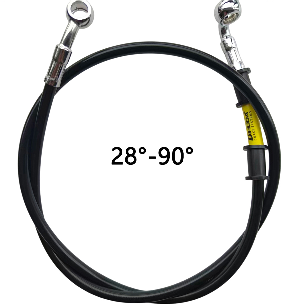 Siyah 28 ° -90 °   Dereceli Hi - Motorcycle Brake Cable incelemesi ve fiyatı